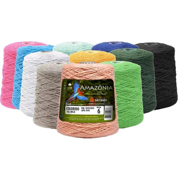 BARBANTE AMAZONIA NUMERO 6 400 METROS 400 GRAMAS