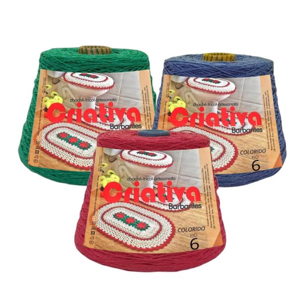 Barbante Criativa 1Kg N.º 6