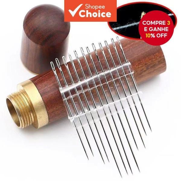 Barris De Agulha Sem Com De Madeira Para Costura Doméstica E Caixas De Variedade De Comprimentos De Agulhas Pacote Misto