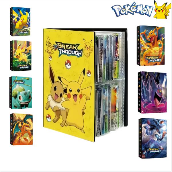 Fichário Album comporta até 240 cartas do pokemon